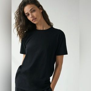 WILFRED FREE- Kait T-shirt, black, medium